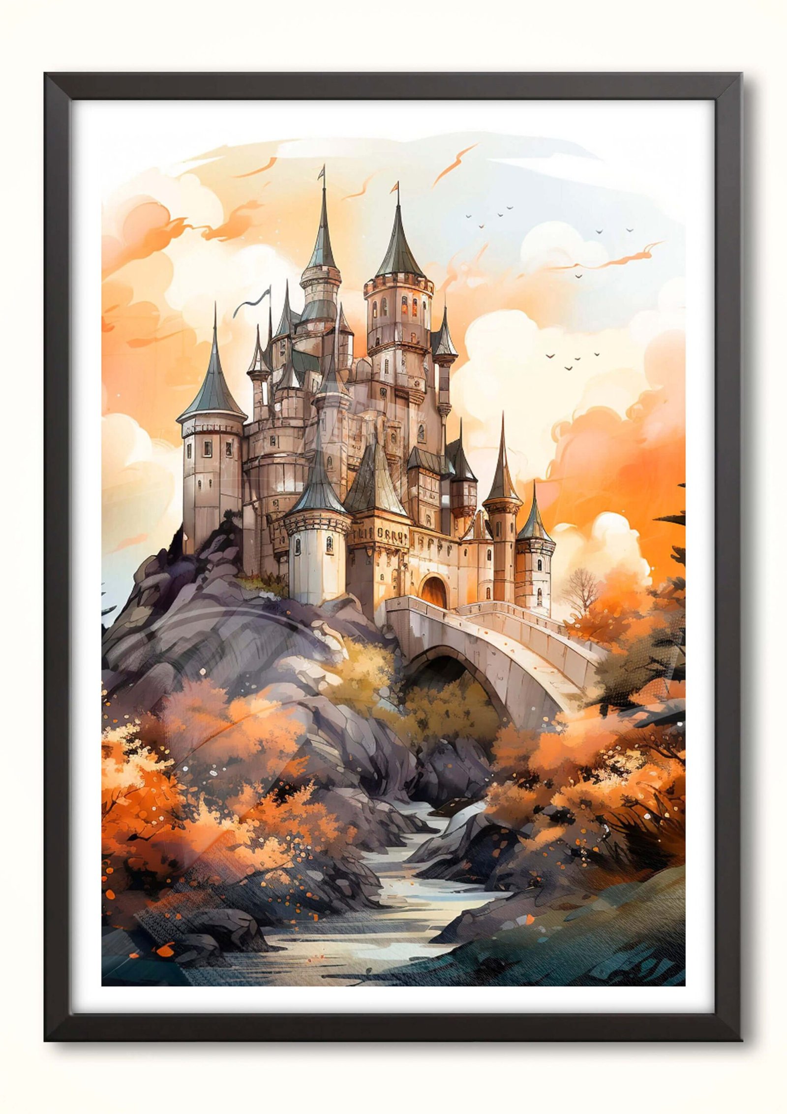 Quadro Decorativo Crepúsculo das Glórias Antigas