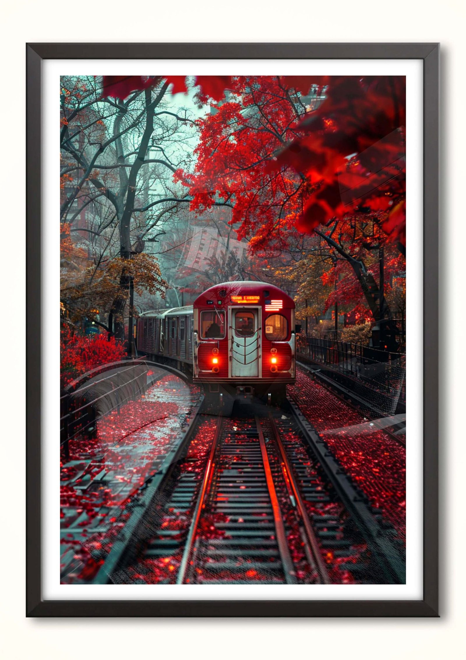 Quadro Decorativo Viagem de Outono